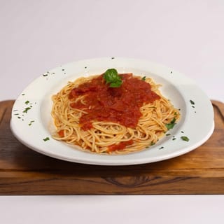 Pasta with Marinara Kids Size